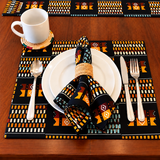 Tooro African Print Placemats