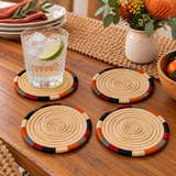 Woven Peace Coasters