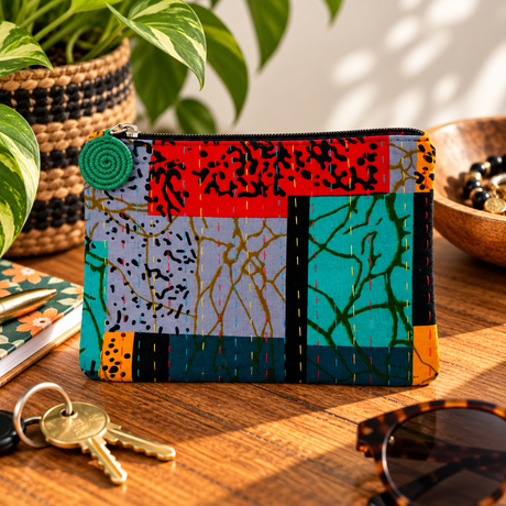 Ugandan Fabric Wallet