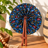 African Fabric Fan
