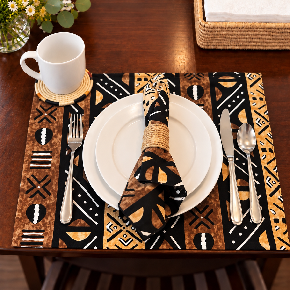 Tooro African Print Placemats