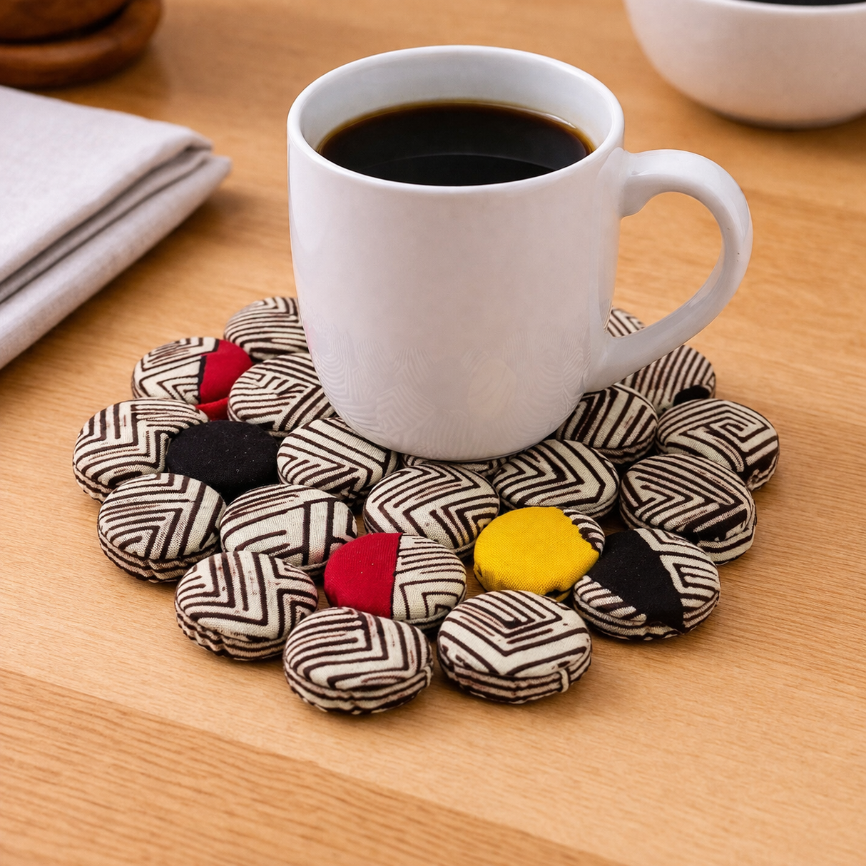 Ugandan Bottle Cap Coasters