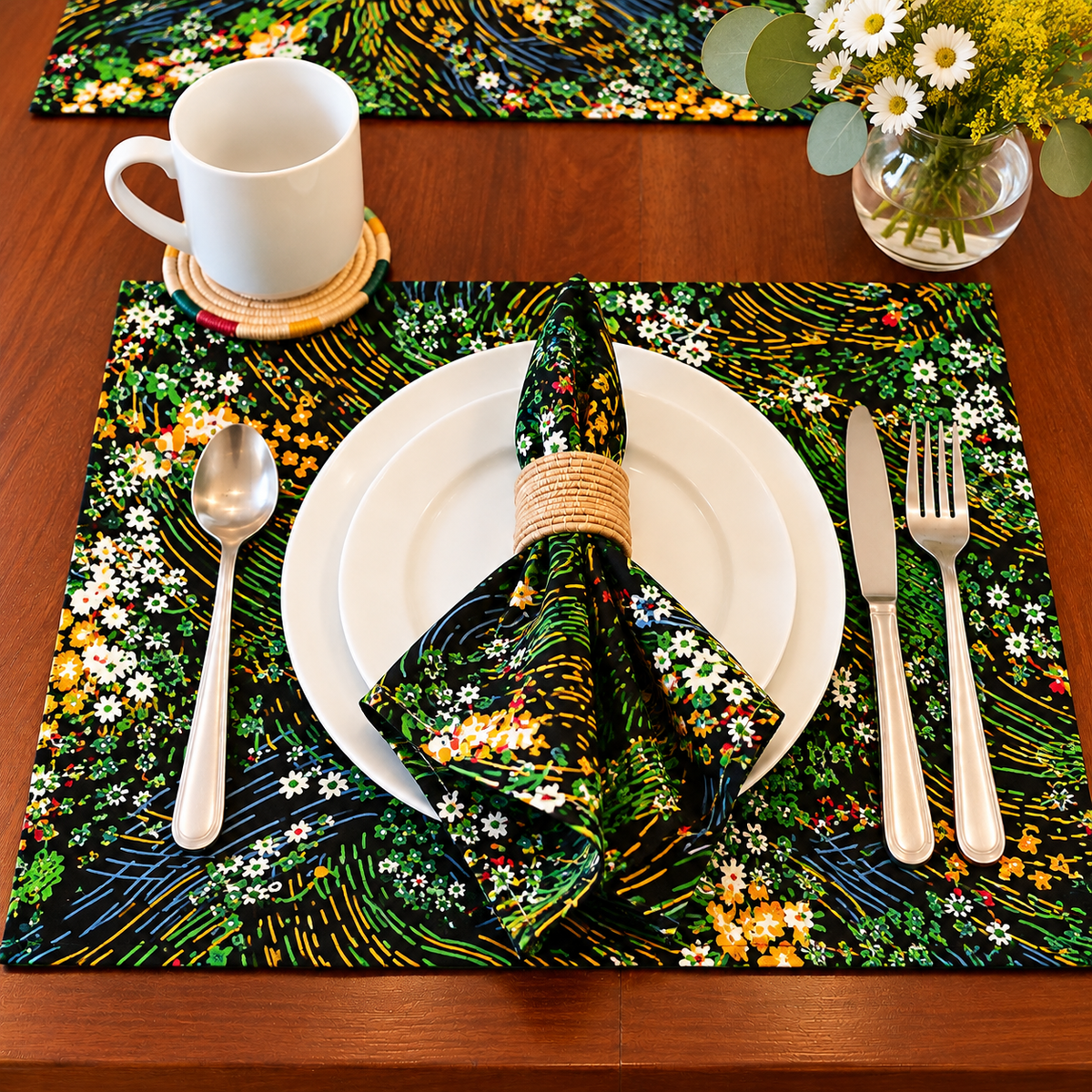 Tooro African Print Placemats