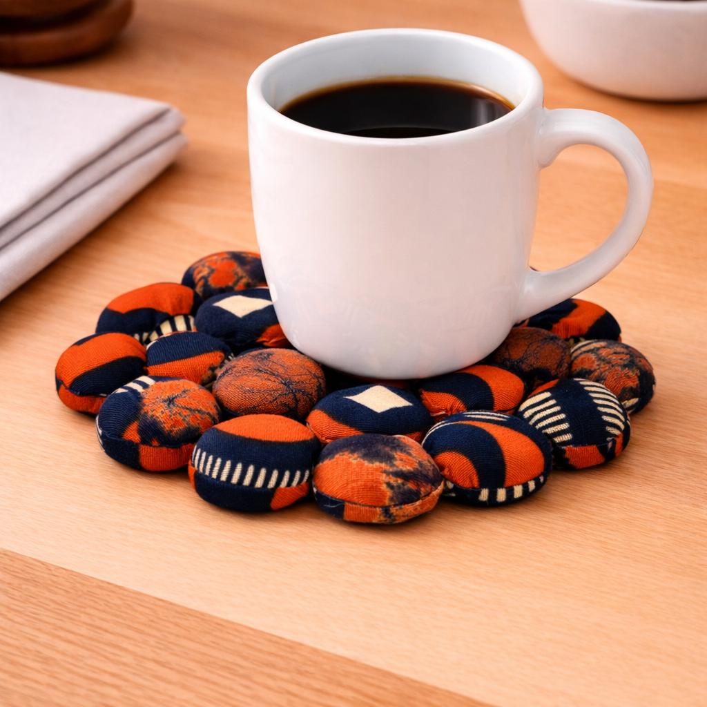 Ugandan Bottle Cap Coasters