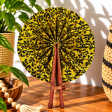 African Fabric Fan