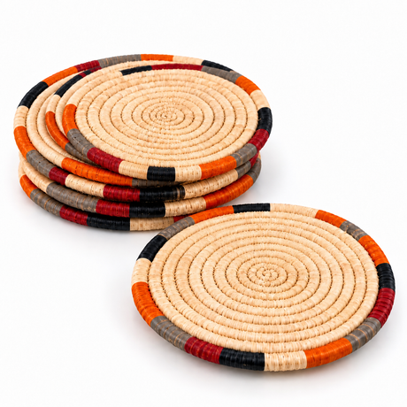Woven Peace Coasters
