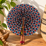 African Fabric Fan