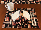 Tooro African Print Placemats