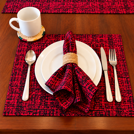 Tooro African Print Placemats | Set of 4