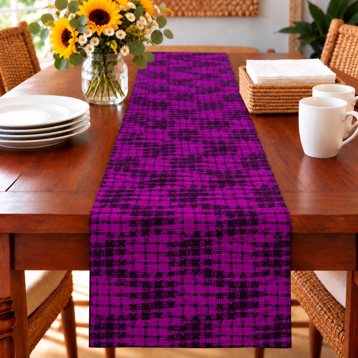 Tooro African Print Table Runner