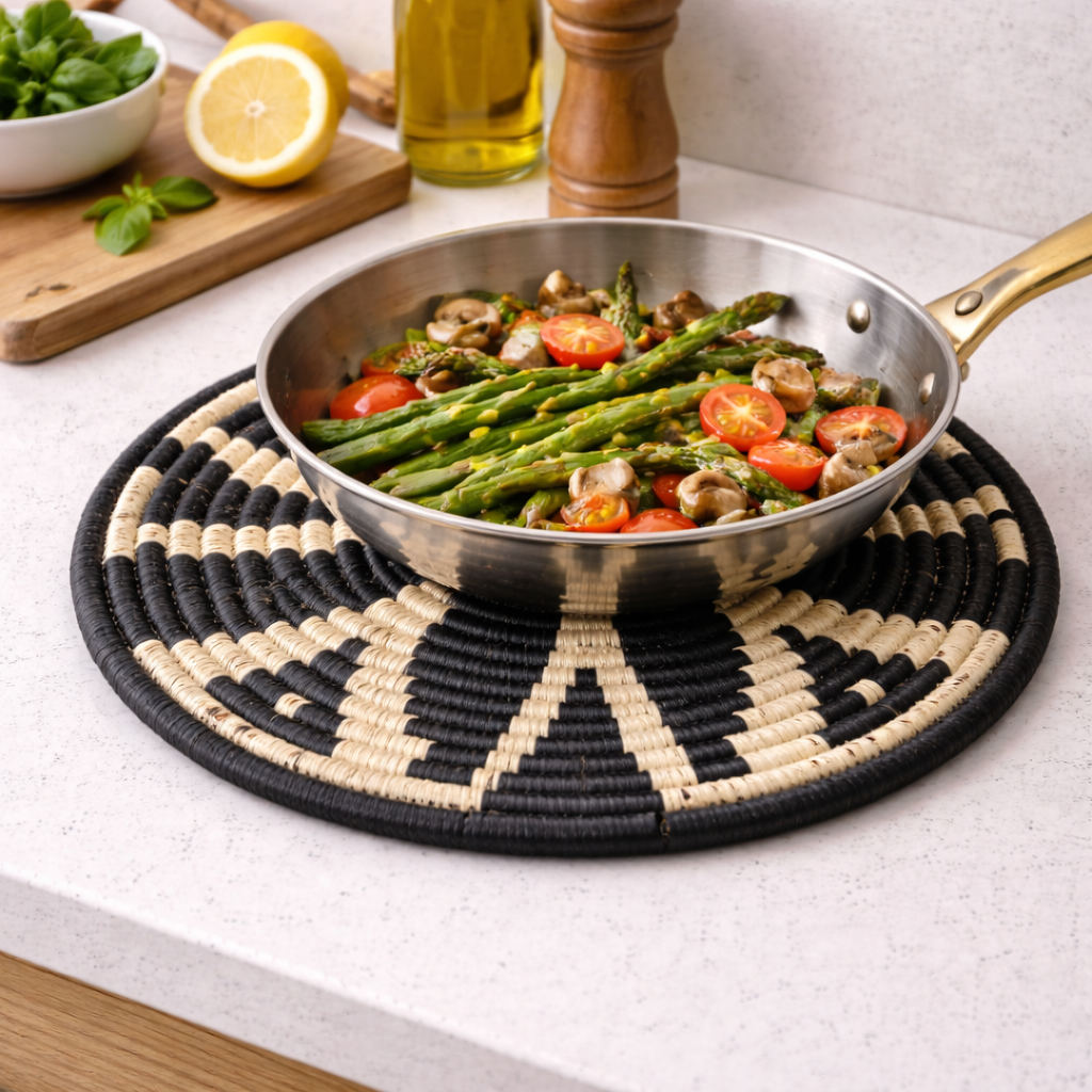 Zebra Ugandan Trivet
