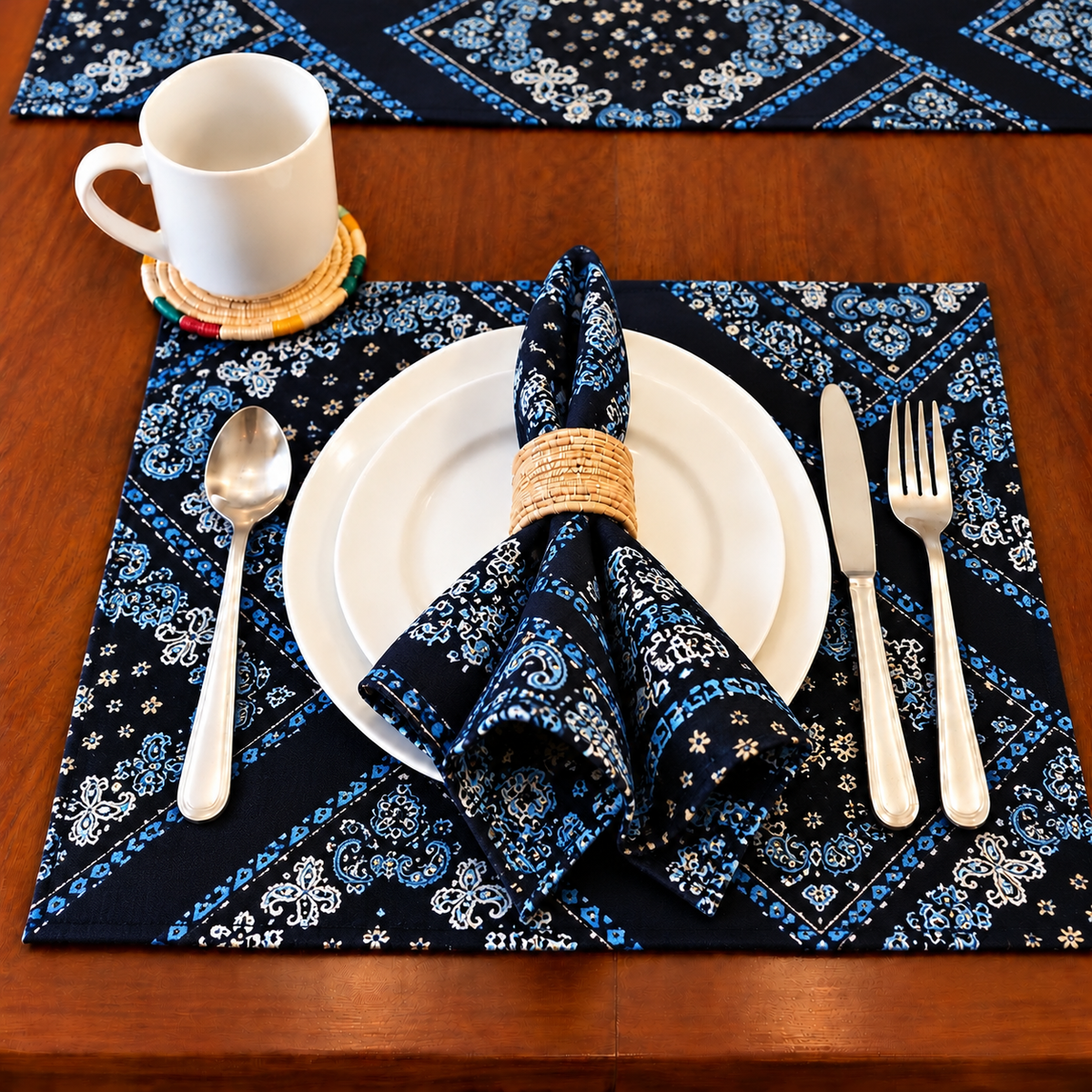 Tooro African Print Placemats