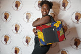 Ugandan Fabric Laptop Bag