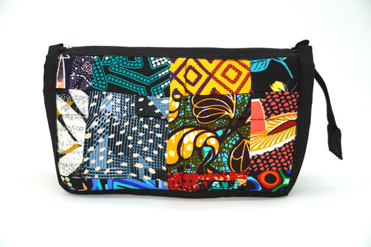 Ugandan Patchwork Cosmetic Bags