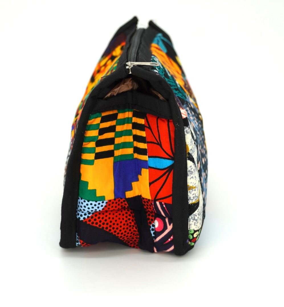 Ugandan Patchwork Cosmetic Bags