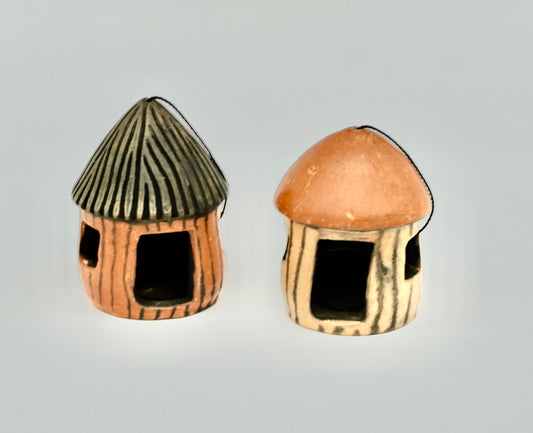 African Hut Ornaments