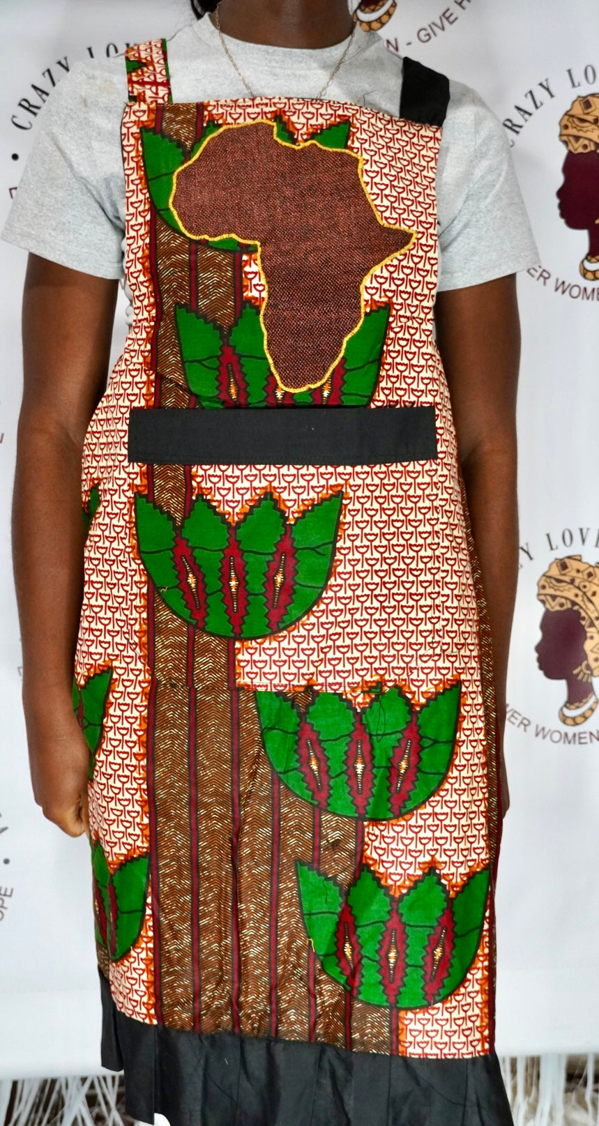 Ugandan Fabric Africa Aprons