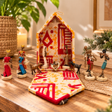 Ugandan Banana Fiber Nativity