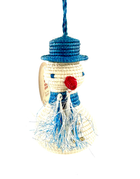 African Snowperson Ornament