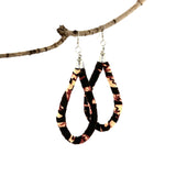 Kitenge Loop Earrings