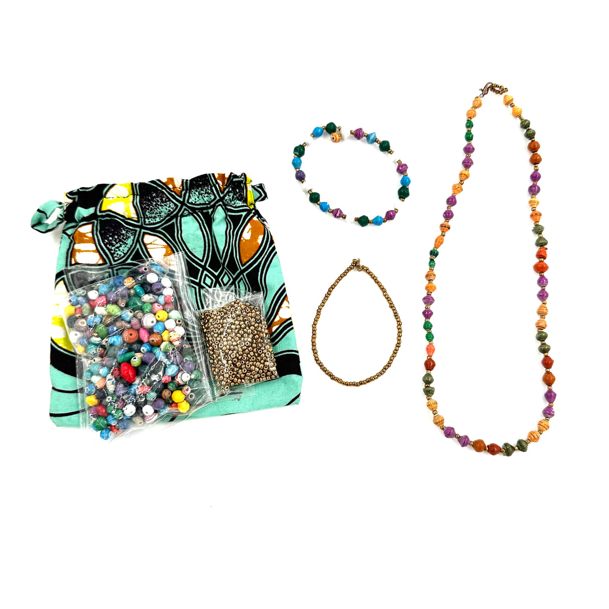 Ugandan Paper Bead Maker’s Set