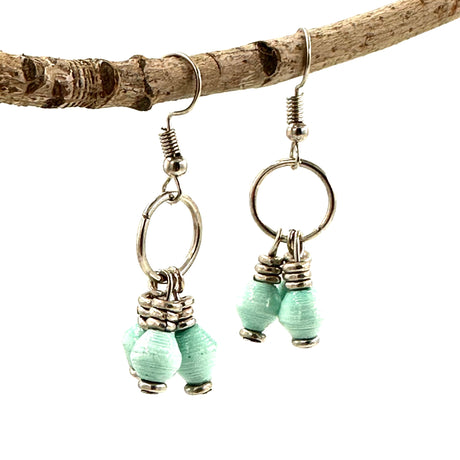 Ekitinisa Paper Bead Earrings