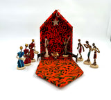 Ugandan Banana Fiber Nativity