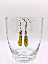 Cone Shaped Paper Bead Earrings