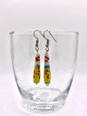 Cone Shaped Paper Bead Earrings