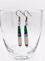 Cone Shaped Paper Bead Earrings