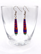 Cone Shaped Paper Bead Earrings