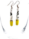 Cone Shaped Paper Bead Earrings