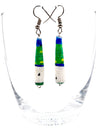 Cone Shaped Paper Bead Earrings