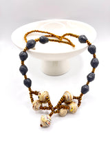 Ugandan Ekisaru Paper Bead Necklace