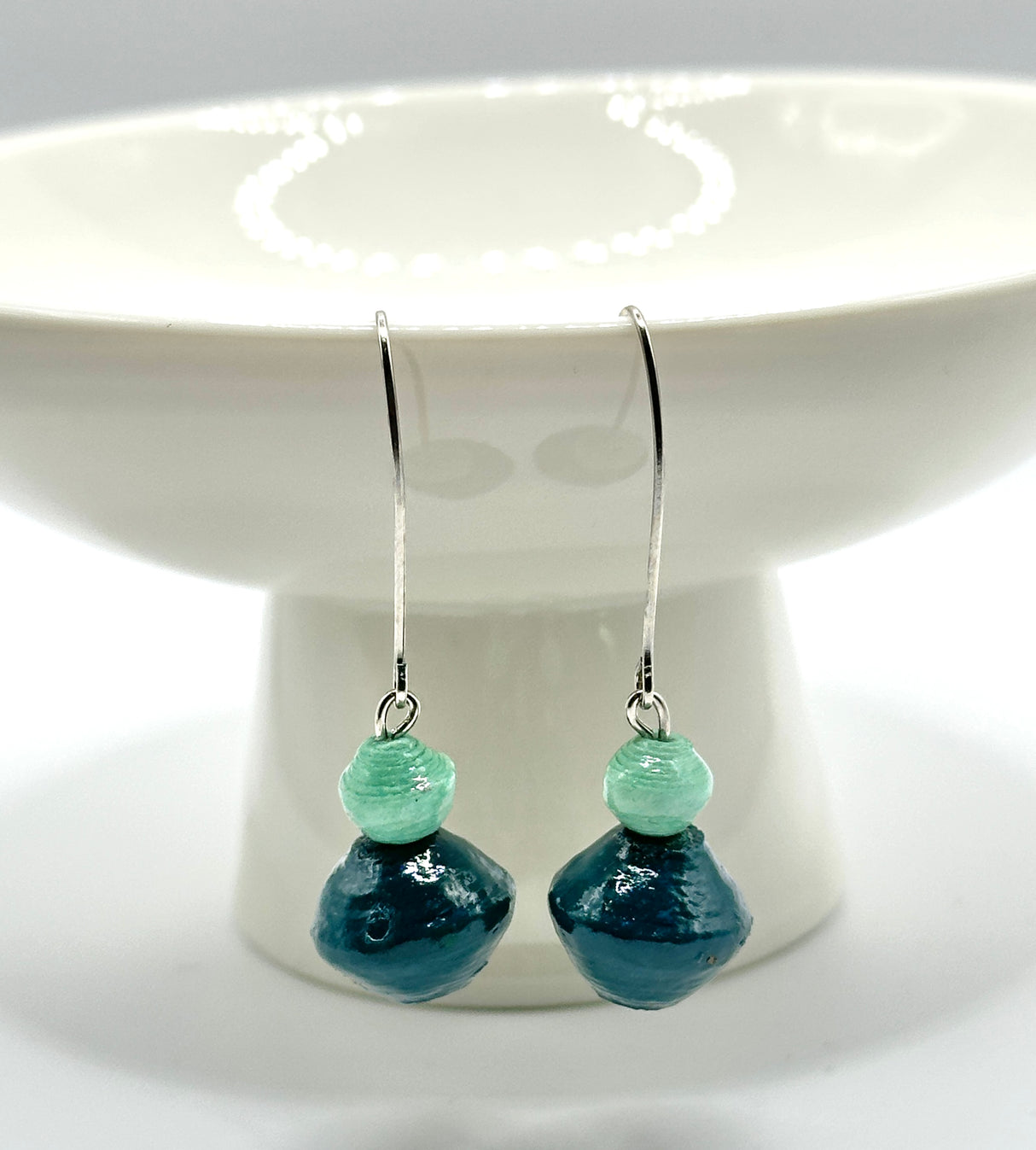 Okutu Paper Bead Earrings