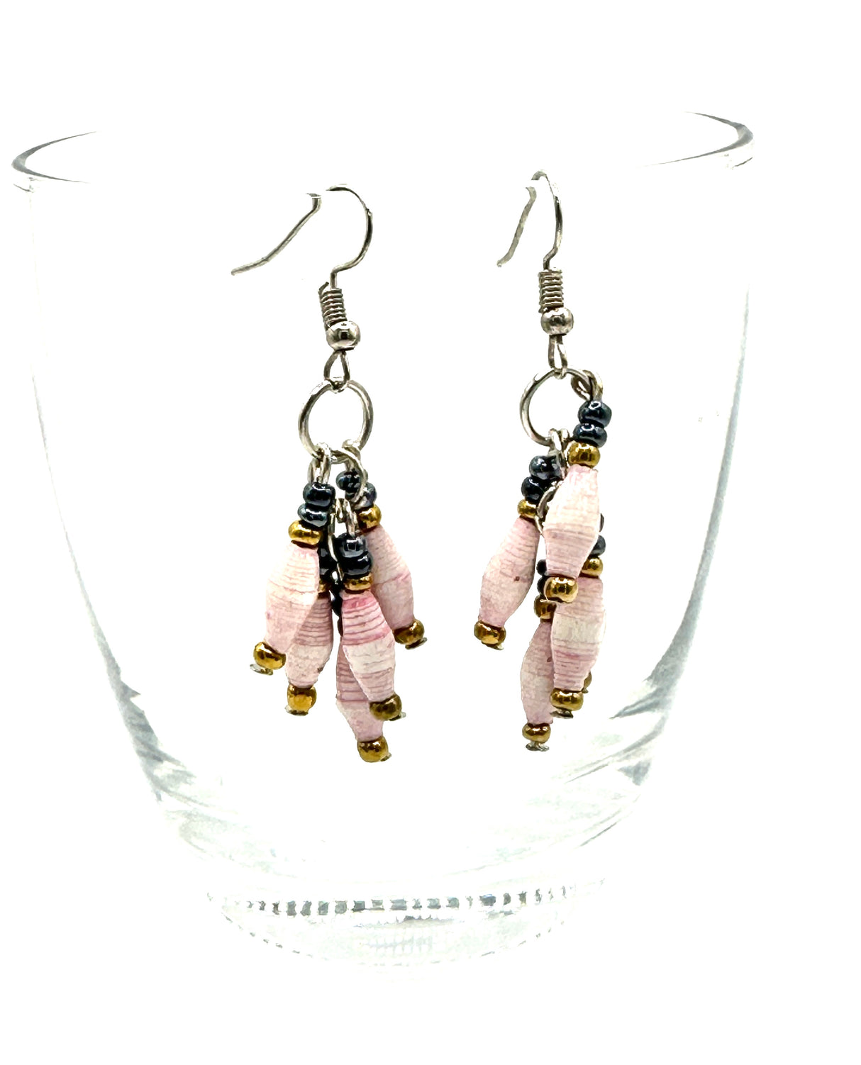 Amaizi Paper Bead Earrings