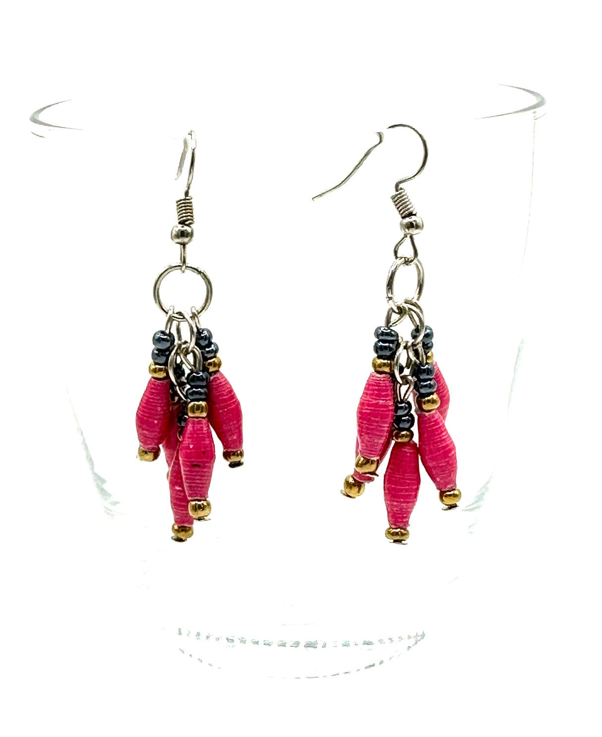 Amaizi Paper Bead Earrings