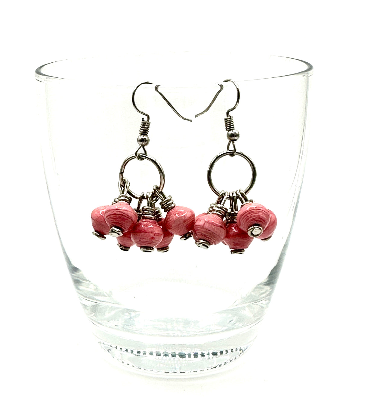 Mukaaga Paper Bead Earrings