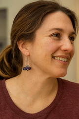 Mukaaga Paper Bead Earrings