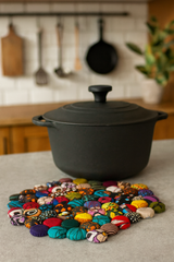 Bottle Cap Ugandan Oblong Trivet