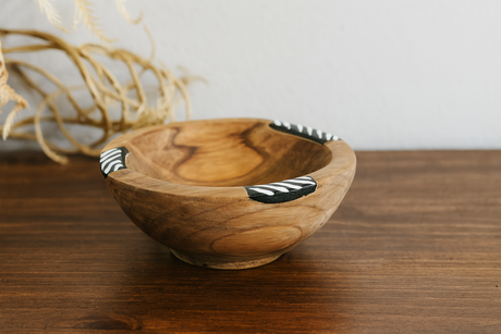 African Olive Wood Bowls