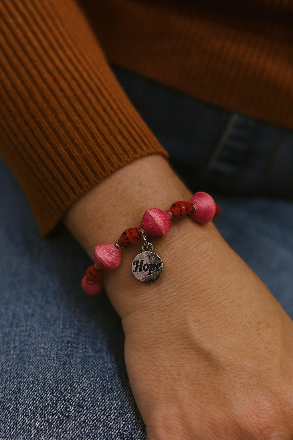 Breast Cancer Awareness Bracelet